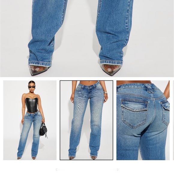 Low Rise Jeans - Picture 3 of 3